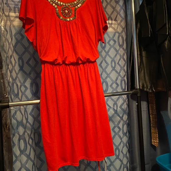 Cato Red Dress - Picture 3 of 3